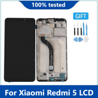 จอแอลซีดีที่มีกรอบสำหรับ5.7 "; เหมาะสำหรับ Xiaomi R Edmi 5จอแสดงผล LCD เปลี่ยนหน้าจอสำหรับ R Edmi 5ประกอบจอแอลซีดี MDG1 MDTI MDI1