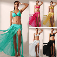 Bikini Women Beach Cover Up 2020 Summer Bikini Swimwear Cover up Pareo Long Skirt Beachwear Sundress Swimsuit