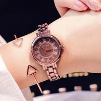 【Hot Sale】 Ins college style Korean simple chic retro atmosphere thin strap bracelet literary all-match temperament watch female