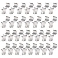 30 Pack Vinyl Siding Hook Hanger, No-Hole Needed Heavy Duty Vinyl Siding Clips for No Damage Hanging Things on Siding Durable Easy Install Easy to Use