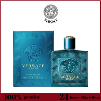 〖ของแท้พิเศษ〗น้ำหอมผู้ชาย Versace Perfume น้ำหอม Versace Eros Eau de Toilette(Edt) Spray for Men 100ml น้ำหอม