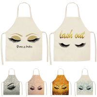 【CW】 Cotton Printed Cleaning Aprons   Apron - 1pcs Aliexpress