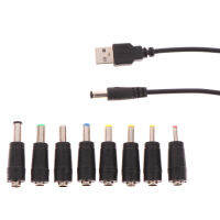 อะแดปเตอร์อเนกประสงค์5โวลต์ไปยัง USB DC USB แจ็คสายชาร์จอะแดปเตอร์หัวเชื่อมปลั๊กสายไฟ