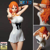 Figure ฟิกเกอร์ งานแท้ 100% แมวทอง Banpresto จาก One Piece วันพีซ เต็มพิกัดสลัดจอมลุย Nami นามิ White Dress ชุดสีขาว Ver Original from Japan Anime อนิเมะ การ์ตูน มังงะ คอลเลกชัน ของขวัญ Gift จากการ์ตูนดังญี่ปุ่น New Collection ตุ๊กตา manga Model โมเดล