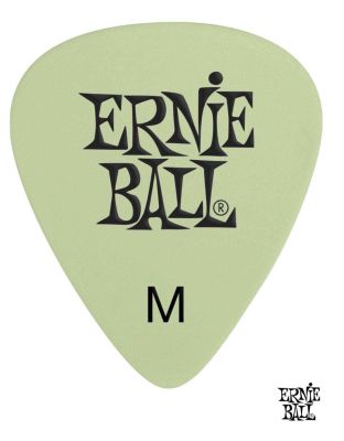 Ernie Ball  Super Glow Pick ปิ๊กกีตาร์ เรืองแสงได้ในที่มืด (Medium: 0.72 mm) ** Made in USA **