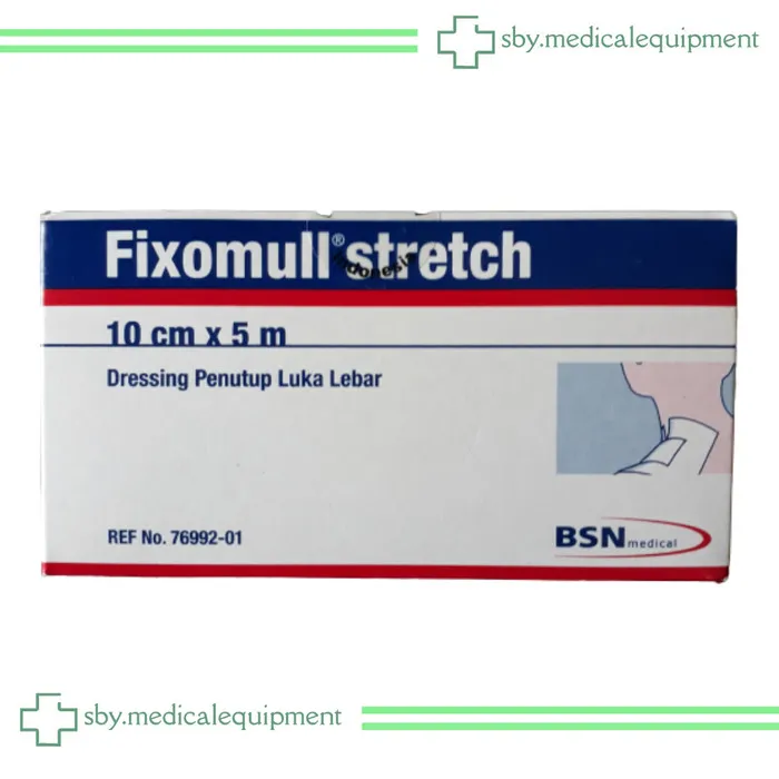 Fixomull Stretch 10 cm x 5 m Dressing Penutup Luka Plester Luka