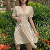 New  Beautiful V-Neck Shirt Dresses Woman Summer Sexy Club Party Night Wear Date Girls Lolita Cute Mini Dress for Women Pink