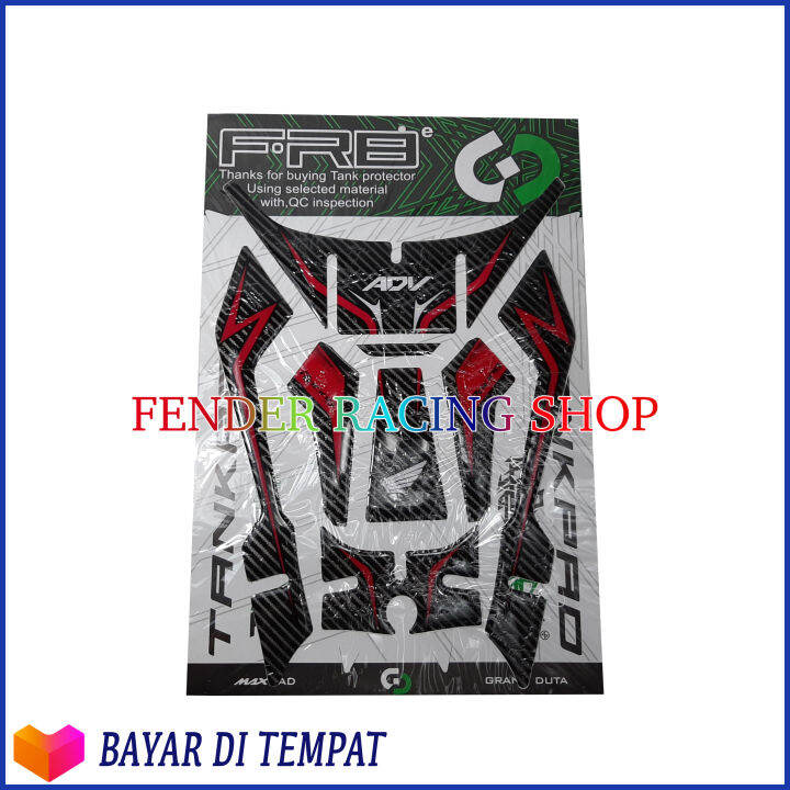 Stiker Adv Sticker Timbul Deck Pad Tankpad Striping Honda Adv Merah Lazada Indonesia