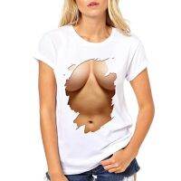 Hot Print Mens And Tshirts With Big Breasts Sexy Street