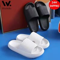 Thick Platform Bathroom Home Slippers Women Fashion Soft Sole Eva Indoor Slides Woman Sandals 2023 Summer Non-Slip Flip Flops