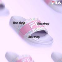 FILA รองเท้าแตะผู้หญิง รุ่น Rainbowi สีขาว/ชมพู ไซส์ 6us ,  9us