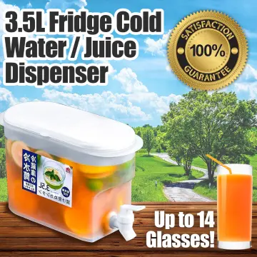 Water Dispenser for Fridge Spigot Juice Container Drink Dispensers 4.5L