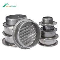 Stainless Steel Exterior Wall Air Vent Grille Round Ducting Ventilation Grilles 70/80/100/120/150/160/180/200mm Air Vent