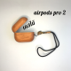 เคสไม้จริงแอร์พอต โปร 2 Real wood case airpod Pro 2