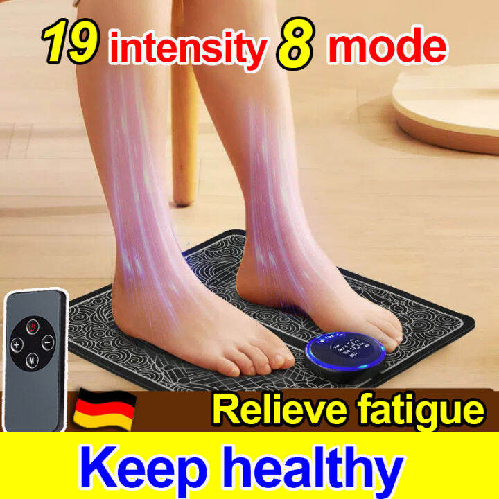 foot massager Electric massager, EMS foot massage pad, one button