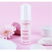 Clarins White Plus Brightening Creamy Mousse Cleanser 50 ml.