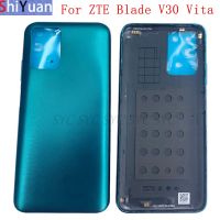 ใบมีดเคสสำหรับ ZTE ฝาหลังปิดโทรศัพท์แผงประตูหลังปลอกหุ้มด้านหลัง V30ฝาหลังปิดโทรศัพท์ Vita พร้อมโลโก้อะไหล่ทดแทน LHG3763อะไหล่ทดแทน