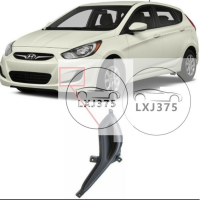 ZR ฝาครอบไฟตัดหมอกฝาครอบกันชนด้านหน้าคลุมไฟตัดหมอกสำหรับ Hyundai Accent 2012 2013 104 2015 2016 2017