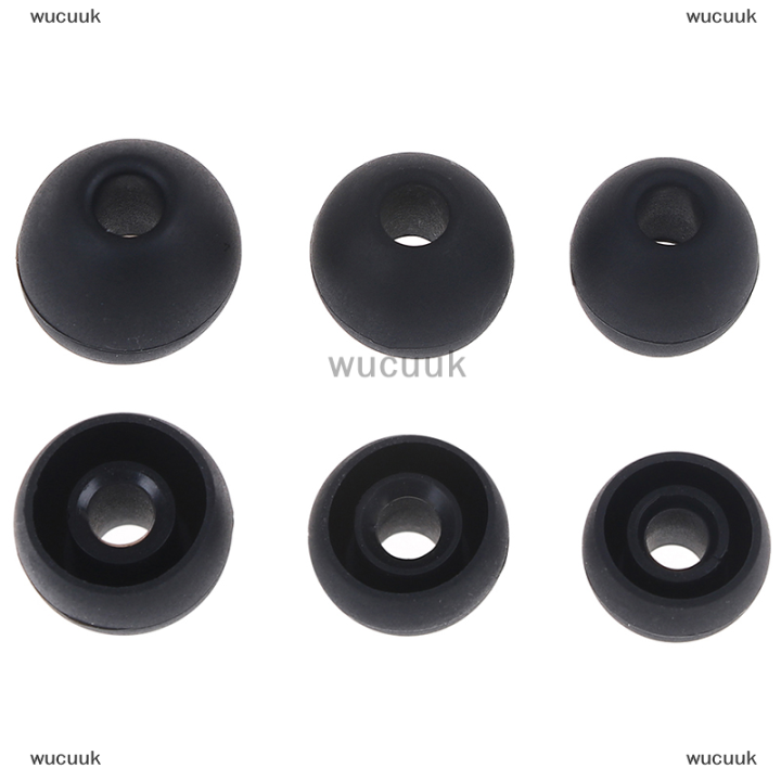 wucuuk-6คู่-2-s-m-l-หูฟังสากล-in-ear-headphoe-หูฟังซิลิโคนยาง