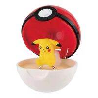 ร้อน Bandai โปเกมอนนางฟ้าบอลแหวนตุ๊กตา2 Pickachu ขนาดเล็กมือสำนักงาน Jigglypuff Mew อุปกรณ์เสริมรูปแบบของเล่น