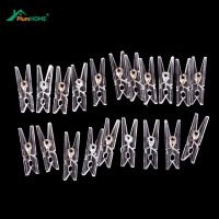 20pcs Small Clothes Pegs For Photo Clips Clothespin Paper Craft Decoration Clips Pegs Mini Size Plastic Clips