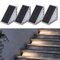 Outdoor Solar Led Light Wireless Waterproof Super Bright Motion Sensor Step Lamp Garden Solar Stair Light