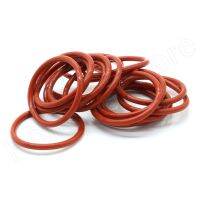 5/10/20/50pcs Thickness 2.4mm Food Grade Silicone O Ring OD 8 70mm Red Sealing Ring 35℃ 200℃ Waterproof And Insulated