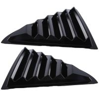 1Pair Car Rear Window Louver Shutter Trim Cover for 300 2011-2022 Side Louver Scoop Shade Decorate