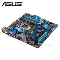 Original ASUS P8Z77-M 1600Mhz DDR3 P8Z77 M LGA 1155 Motherboard MicroATX 32GB PCI-E X16 Desktop Computer PC Mainboard Plate Used