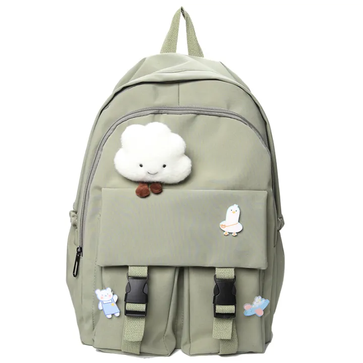 Schoolbag girl Korean middle school students junior middle school ...