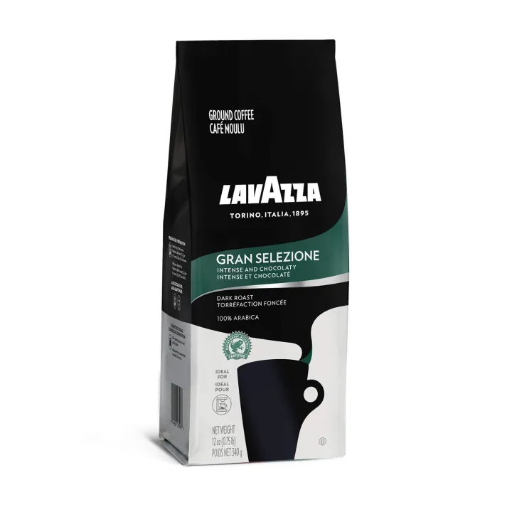 Lavazza GRAN SELEZIONE Dark Roast Ground Coffee Brewed/Drip/Pressed (340g) Lazada PH