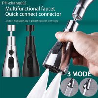 3 Modes Kitchen Faucet Spray Head Water Saving 360° Swivel Ball Nozzle Tap Adapter Sink Replacement Parts Kitchen Accessories