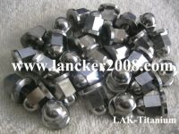 M6 M8 M9 M10 M12 Titanium Hexagon flanged domed cap nut for Motor Gr5 Nails  Screws Fasteners