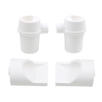 Dental Quartz Zirconia Centrifugal Casting Crucible Hooded Dental Lab Casting Quartz Crucible Hooded 2Pcs/4Pcs