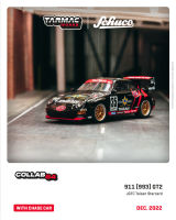 Tarmac ทำงาน1:64 911 (993) GT2 JGTC Taisan Starcard #35รถโมเดล Diecast