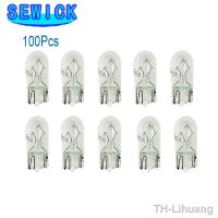 【LZ】♂  100Pcs White T10 W5W 501 194 Clear Signal Lamp White Glass 12V 5W W2.1x9.5d Single Filament Car Bulb Auto Light