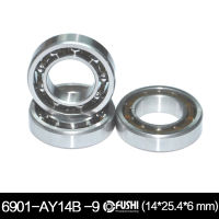 6901UG RC Engine Bearing 14x25.4x6 mm ABEC-3 ( 1 PC ) 6901 UG OD 25.4mm With 9 Balls Glow Plug Model RC Engines Ball Bearings