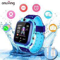 Onliving Children Smart Watch 2021 Phone Watch With SIM Voice Chat SOS Waterproof IP67 LBS Positioning Function Boys Girls Gifts