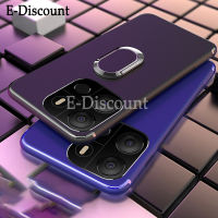 เคสพร้อมส่งสำหรับ Tecno POP 7 POP 6 Pro POP 5 Lite เคสที่ยึดโทรศัพท์ในรถขาตั้ง Casing Magnetik กรอบฝาครอบโทรศัพท์มีแหวนใส่นิ้วสำหรับ Tecno POP 5 Lite POP 6 Pro POP 7