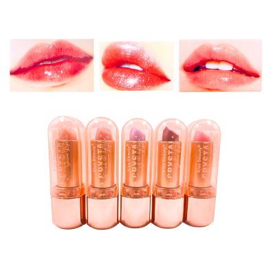 ลิปสติก Kiss Beauty Crystal Shine Lipstick 35971-03 ลิปกลอส มันวาวอย่างเป็นธรรมชาติ ริมฝีปากนุ่ม ชุ่มชื้นและเปล่งปลั่ง