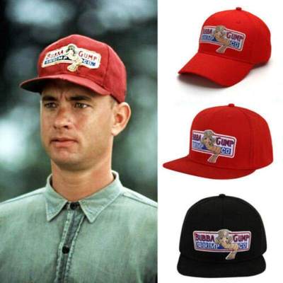 1994 Bubba Gump Shrimp CO. Forrest หมวกเบสบอล Snapback หมวกคอสเพลย์ผู้ชายผู้หญิง