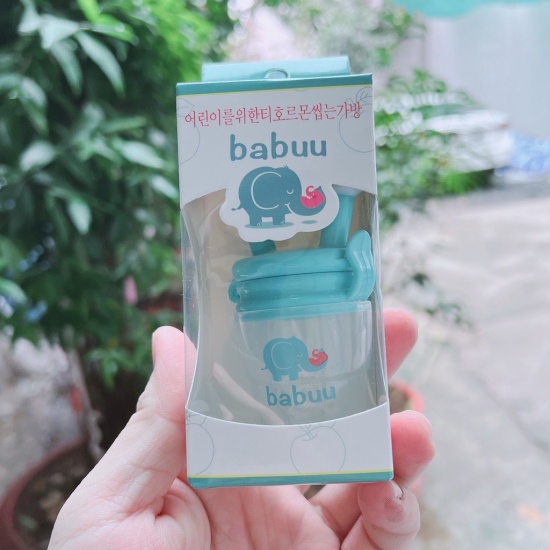 Set túi nhai ăn dặm chống hóc babuu baby nhật bản - ảnh sản phẩm 2