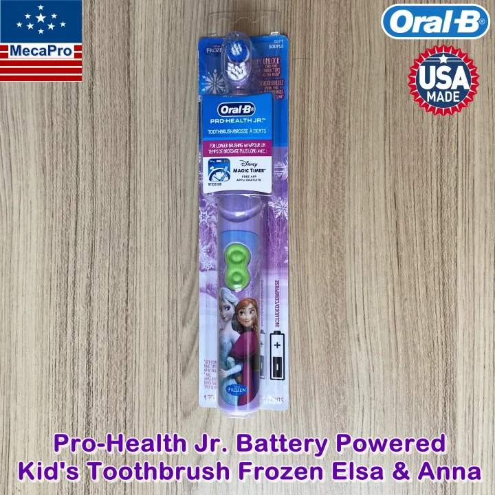 Oral-B® Pro-Health Jr.™ Battery Powered Kid's Toothbrush Frozen Elsa ...