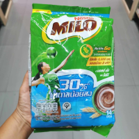 Milo Active-go ไมโล แอคทิฟ โก เครื่องดื่มช็อกโกแลตมอลต์ปรุงสำเร็จชนิดผง 3in1 สูตรน้ำตาลน้อยกว่า 30% ขนาด 350 กรัม(25กรัม x 14 ซอง)