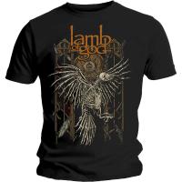 เสื้อยืด Lamb Of God Crow 100 อย่างเป็นทางการ MERCH