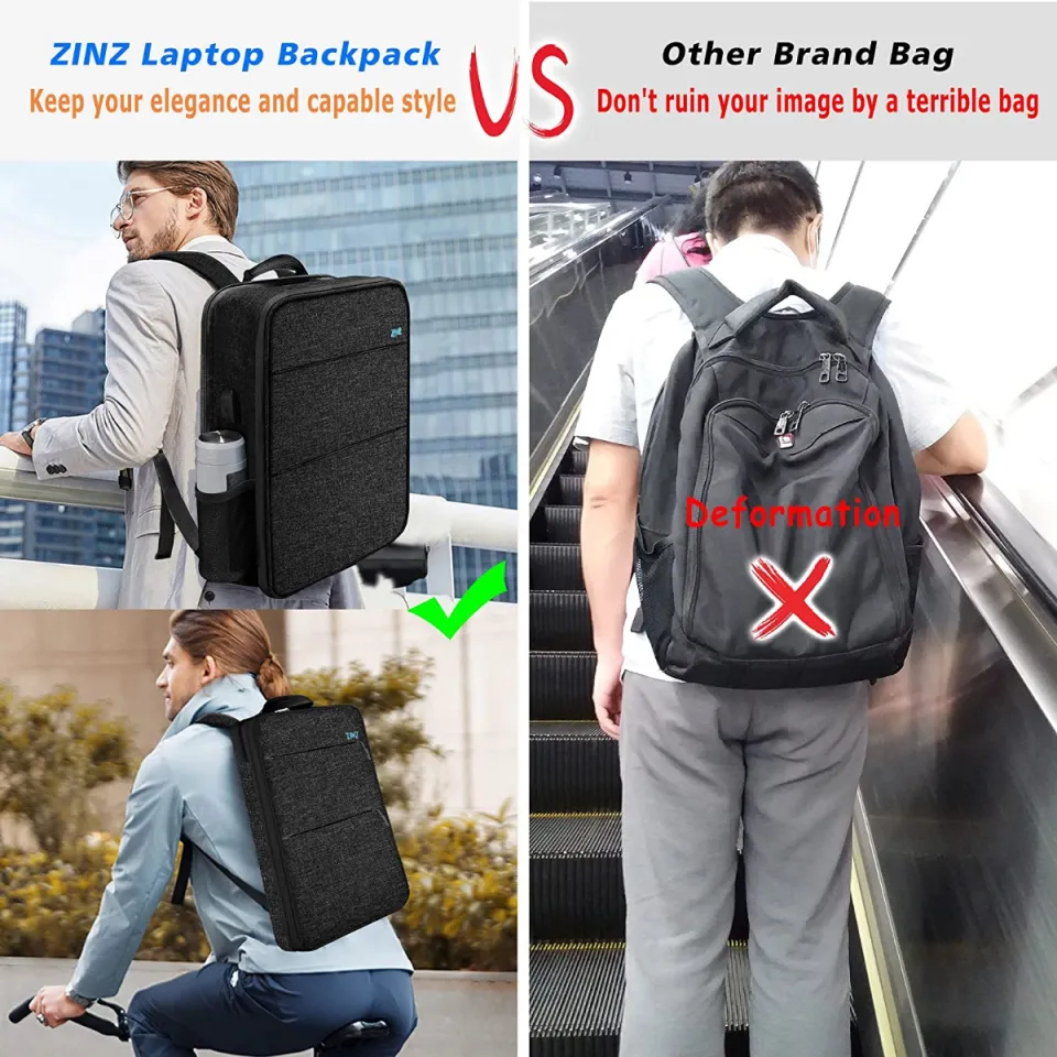 ZINZ Slim & Expandable Laptop Sleeve 15 15.6 16 Inch Case Bag for