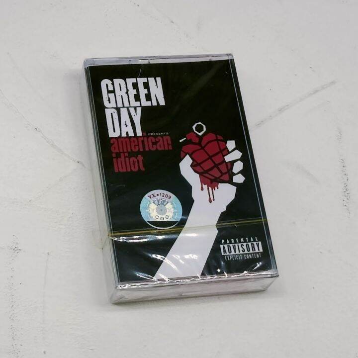 Magnetic tape English Song Rock Song Green Day American ldiot Brand new ...