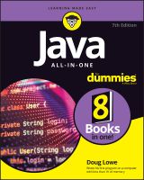 หนังสืออังกฤษใหม่ Java All-in-One for Dummies (7TH) [Paperback]