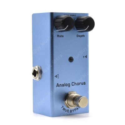 ‘【；】 Analog Chorus Guitar Effect Pedal Mini Single DC 9V True Bypass For Electric Guitar