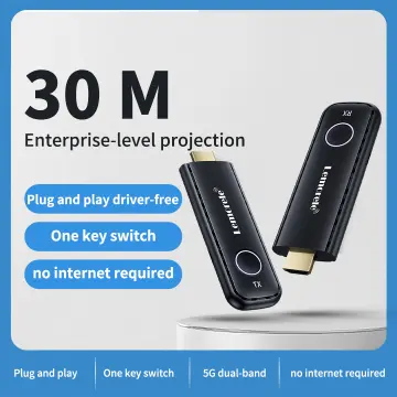 50M 5G Wireless Wifi HDMI Extender Video Transmitter Receiver Adapter  Screen Share Switch for PS4 DVD